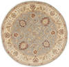 Chobi Beige Round Hand Knotted 80 X 81  Area Rug 250-26291 Thumb 0