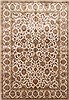 Kashmar Beige Hand Knotted 56 X 80  Area Rug 250-26906 Thumb 0
