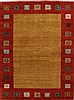 Gabbeh Beige Hand Knotted 50 X 69  Area Rug 250-27086 Thumb 0