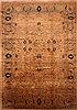 Mahal Beige Hand Knotted 1211 X 185  Area Rug 100-27090 Thumb 0