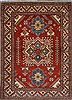 Kazak Red Hand Knotted 45 X 60  Area Rug 250-27366 Thumb 0