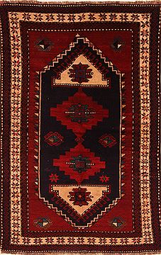 Russia Kazak Red Rectangle 5x7 ft Wool Carpet 27463