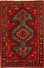 Kazak Red Hand Knotted 50 X 74  Area Rug 100-27473 Thumb 0