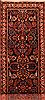 Shahsavan Red Runner Hand Knotted 35 X 103  Area Rug 253-27731 Thumb 0