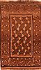Baluch Brown Hand Knotted 43 X 66  Area Rug 100-27771 Thumb 0