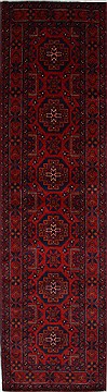 Afghan Shahre babak Blue Runner 10 to 12 ft Wool Carpet 27808