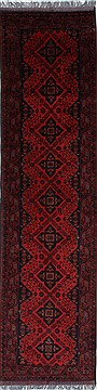 Indian Khan Mohammadi Blue Runner 10 to 12 ft Wool Carpet 27827