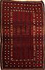 Baluch Red Hand Knotted 40 X 64  Area Rug 100-27837 Thumb 0