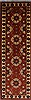 Kazak Red Runner Hand Knotted 210 X 92  Area Rug 250-27838 Thumb 0