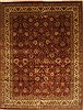 Kashan Beige Hand Knotted 118 X 153  Area Rug 250-28141 Thumb 0