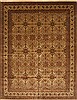 Tabriz Beige Hand Knotted 120 X 150  Area Rug 250-28455 Thumb 0
