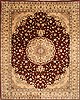 Tabriz Beige Hand Knotted 120 X 150  Area Rug 250-28552 Thumb 0