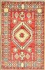 Kazak Red Hand Knotted 35 X 54  Area Rug 250-28631 Thumb 0