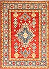 Kazak Red Hand Knotted 38 X 52  Area Rug 250-28632 Thumb 0