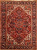 Heriz Red Hand Knotted 88 X 1110  Area Rug 255-30311 Thumb 0