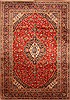 Kashan Red Hand Knotted 114 X 161  Area Rug 250-30461 Thumb 0