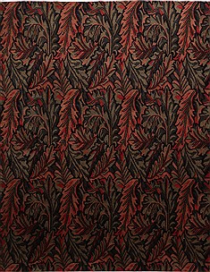 Indian Nepal Black Rectangle 9x12 ft Wool Carpet 30823