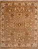 Oushak Beige Hand Knotted 126 X 154  Area Rug 301-30995 Thumb 0