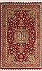 Tabriz Red Hand Knotted 34 X 50  Area Rug 254-49145 Thumb 0