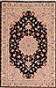 Tabriz Beige Hand Knotted 30 X 50  Area Rug 254-50561 Thumb 0