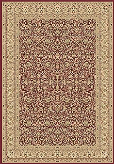 Dynamic LEGACY Red Rectangle 7x10 ft  Carpet 70516