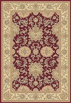 Dynamic LEGACY Red Rectangle 7x10 ft  Carpet 70525