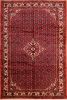 Hamedan Red Hand Knotted 611 X 100  Area Rug 100-75311 Thumb 0