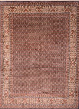 Mood Beige Hand Knotted 9'8" X 13'0"  Area Rug 100-76180