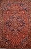 Bakhtiar Brown Hand Knotted 108 X 163  Area Rug 100-89841 Thumb 0