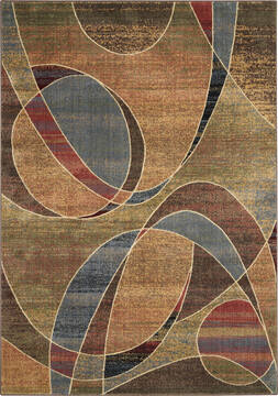 Nourison Expressions Multicolor Rectangle 10x13 ft Polyester Carpet 97863