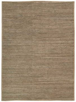 Nourison Joasl Stone Laundered Beige Rectangle 8x10 ft Leather Carpet 99552
