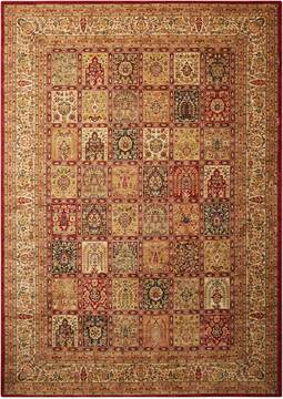 Nourison Ancient Times Multicolor Rectangle 8x11 ft Polyester Carpet 99909