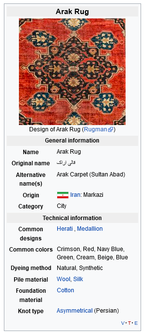 Arak Rug Arak Rug