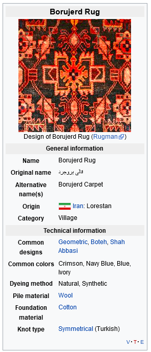 Borujerd Rug Borujerd Rug