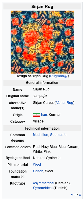 Sirjan Rug Sirjan Rug