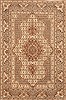 Tapestry Green Hand Knotted 28 X 40  Area Rug 100-10504 Thumb 0