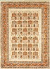 Chobi Beige Hand Knotted 42 X 60  Area Rug 100-10505 Thumb 0