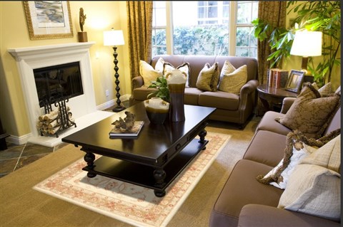 Chobi Beige Hand Knotted 45 X 62 Area Rug 100-10516 Image 3