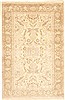 Oushak Beige Hand Knotted 40 X 60 Area Rug 100-10518 Thumb 0