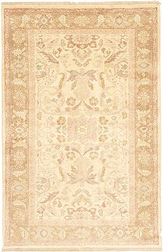 Oushak Purple Hand Knotted 4'0" X 6'0"  Area Rug 100-10518