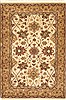 Bhadohi Beige Hand Knotted 40 X 60 Area Rug 100-10520 Thumb 0
