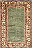 Kazak Green Hand Knotted 42 X 62  Area Rug 100-10524 Thumb 0