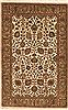 Jaipur Beige Hand Knotted 40 X 60  Area Rug 100-10525 Thumb 0