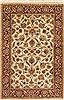 Jaipur White Hand Knotted 40 X 60  Area Rug 100-10526 Thumb 0