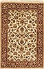 Jaipur White Hand Knotted 40 X 60 Area Rug 100-10526 Thumb 0