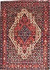 Sanandaj Blue Hand Knotted 40 X 50  Area Rug 100-10527 Thumb 0