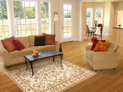 Sino-Persian Beige Hand Knotted 39 X 59 Area Rug 100-10532 Image 5