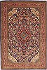 Jozan Blue Hand Knotted 42 X 63  Area Rug 100-10535 Thumb 0