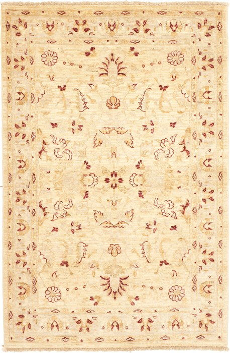 Chobi Yellow Hand Knotted 40 X 511 Area Rug 100-10536 Image 0