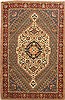 Bakhtiar Green Hand Knotted 78 X 100  Area Rug 100-10539 Thumb 0